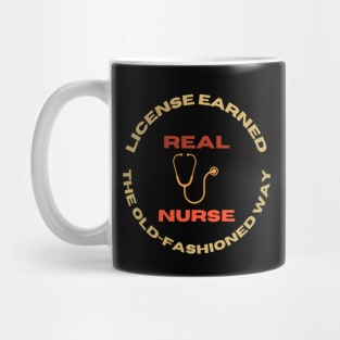 Real Nurse: Old-Fashioned Mug